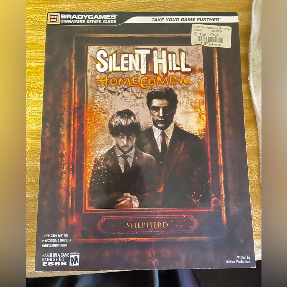Silent Hill Homecoming Strategy Guide - Poster still intact